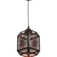 Светильник потолочный BayerLux &laquo;Кэлшот&raquo; (Сияние), 1&times;40 Вт, Е27, черный, 13&times;13&times;20+100 см