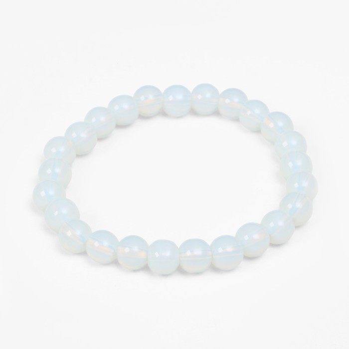 Браслет шар №8 «Лунный камень», 5,5см Браслет шар №8 «Лунный камень», 5,5см