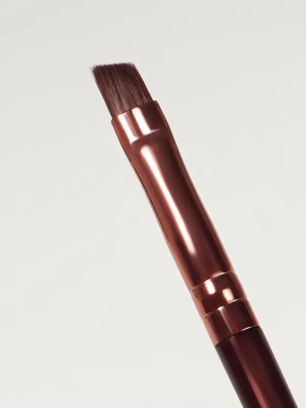 Кисть для макияжа «Brush COFFEE», скошенная, 13 (± 1) см, цвет коричневый/бронзовый Кисть для макияжа «Brush COFFEE», скошенная, 13 (± 1) см, цвет коричневый/бронзовый