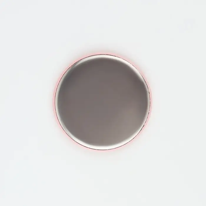 Магнит закатной, сувенир «Люблю тебя», d=5 см.