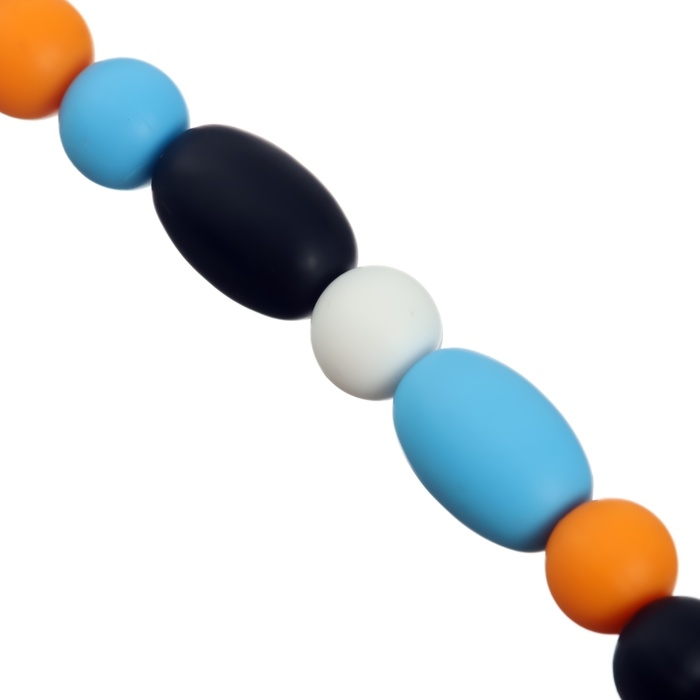Прорезыватель силиконовый на держателе «Кит», Крошка Я