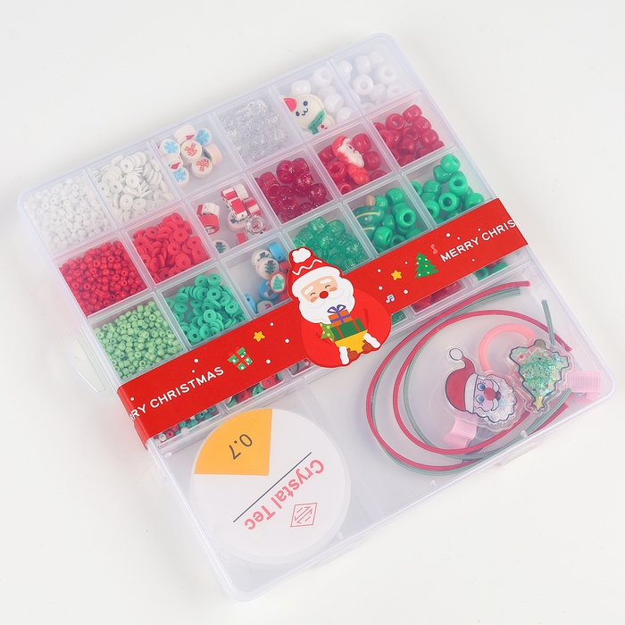 Набор для творчества «Новогоднее украшение из бусин»