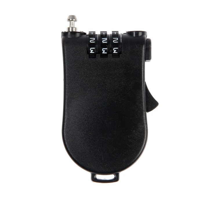 Замок кодовый ТУНДРА, автоматический, с тросом Замок кодовый ТУНДРА, автоматический, с тросом