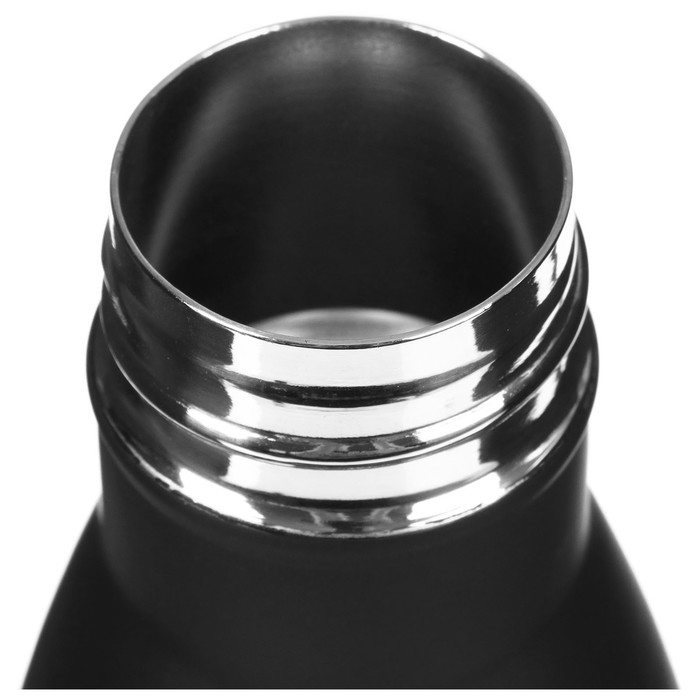 Термобутылка ONLYTOP, 500 мл, цвет чёрный Термобутылка ONLYTOP, 500 мл, цвет чёрный