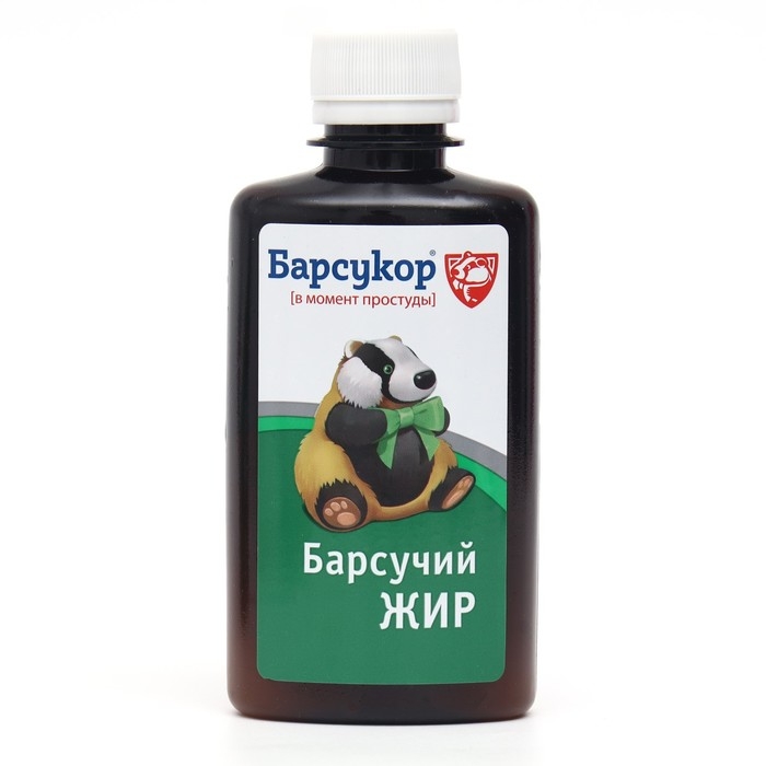 Барсучий жир Барсукор 200 мл Барсучий жир Барсукор 200 мл