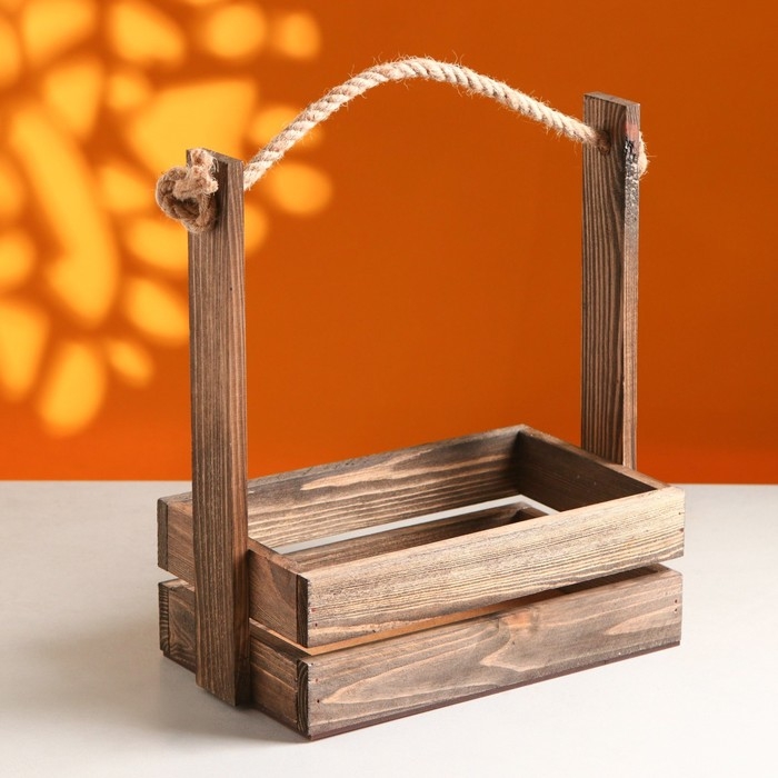 Набор кашпо деревянных 3 в 1 (30.5×18.5×35; 25.5×15×30; 20×12×23) Набор кашпо деревянных 3 в 1 (30.5×18.5×35; 25.5×15×30; 20×12×23) "Аром", палисандр