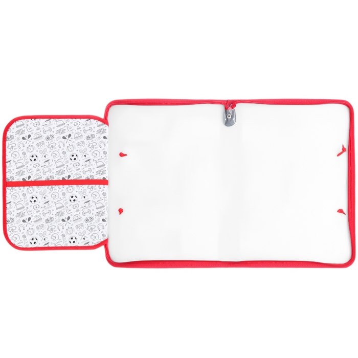 Папка пластиковая с ручками А4, на молнии, Человек-паук