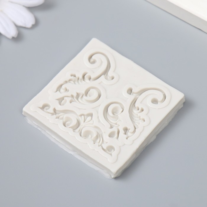 Молд силикон Молд силикон "Растительные узоры" 5 предметов 0,5х5,6х5,6 см