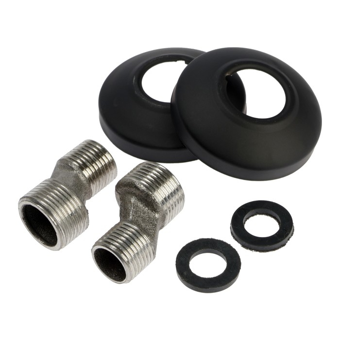 Смеситель для ванны ZEIN Z3852, однорычажный, душевой набор, лейка 5 режимов, черный Смеситель для ванны ZEIN Z3852, однорычажный, душевой набор, лейка 5 режимов, черный