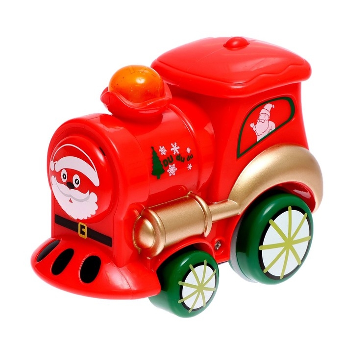 Железная дорога «Новогодний поезд», работает от батареек Железная дорога «Новогодний поезд», работает от батареек