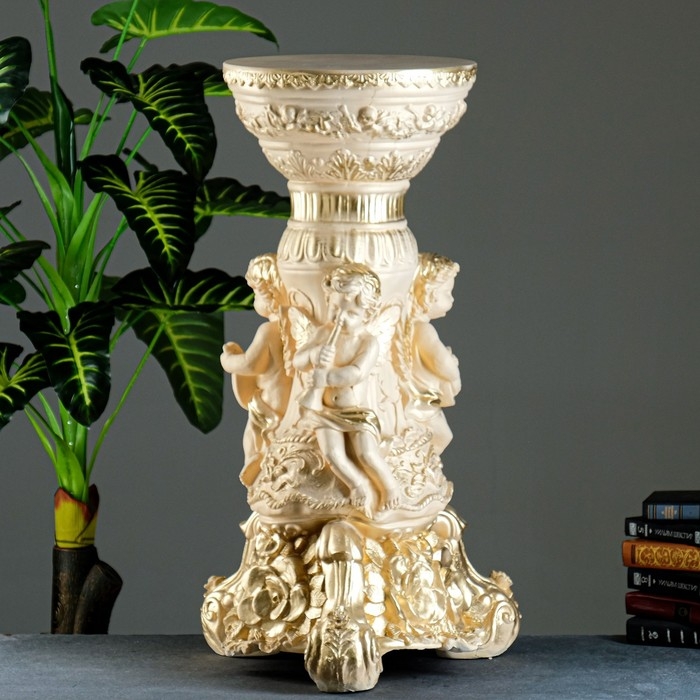 Колонна Колонна "Три ангела" слоновая кость, 49х46х88 см