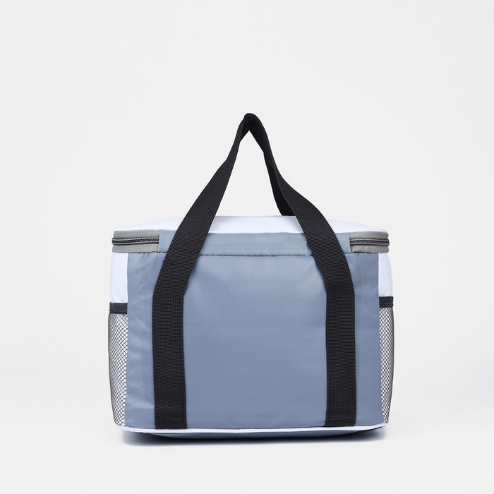 Термосумка на молнии, объём 10л, цвет серый Термосумка на молнии, объём 10л, цвет серый