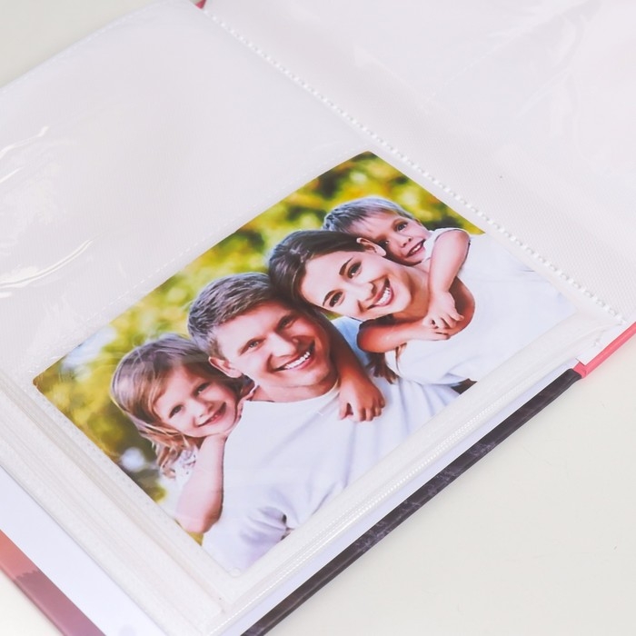 Фотоальбом на 200 фото 10х15 см, пластик. листы Фотоальбом на 200 фото 10х15 см, пластик. листы "elegant landscape" Счастье