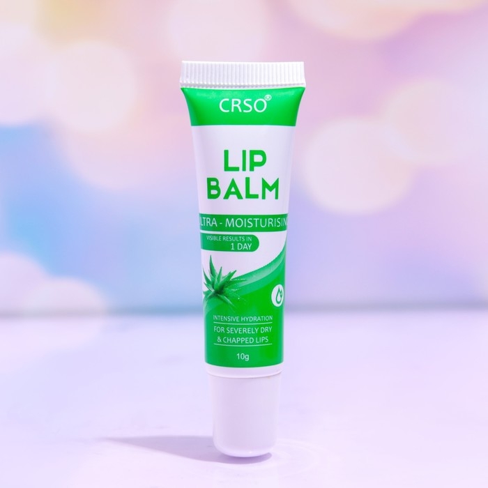 Бальзам-мазь для губ с алоэ вера, заживляющая Бальзам-мазь для губ с алоэ вера, заживляющая