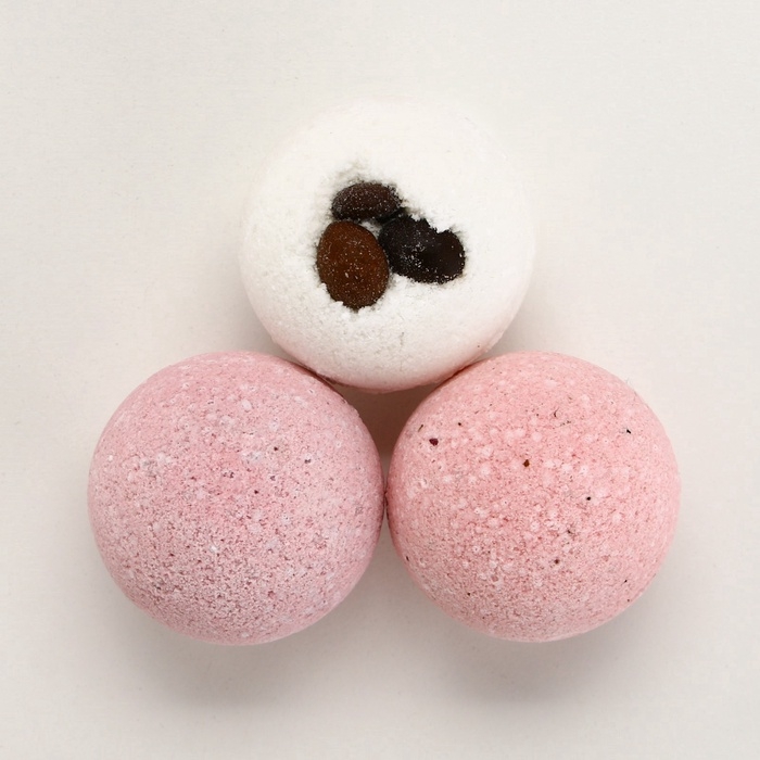 Набор бомбочки для ванны с добавками ЧИСТОЕ СЧАСТЬЕ «Для тебя», 3х40 г, Новый Год Набор бомбочки для ванны с добавками ЧИСТОЕ СЧАСТЬЕ «Для тебя», 3х40 г, Новый Год