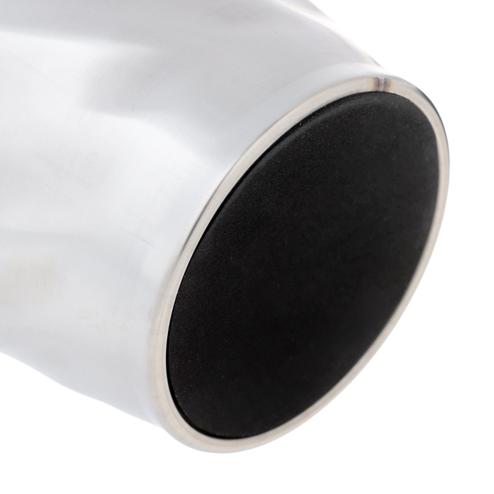 Термокружка, 350 мл, Графика, сохраняет тепло 2 ч, 13.5 х 8 см, серебристый металлик