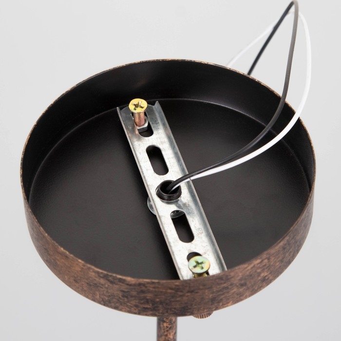 Бра "Блум" 1х40Вт E27 черный-золото 25x20x25 см.