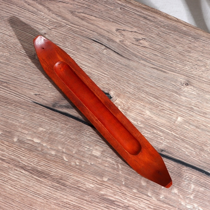 Подставка под благовония  Подставка под благовония "Лодочка" дерево кикар 30 см