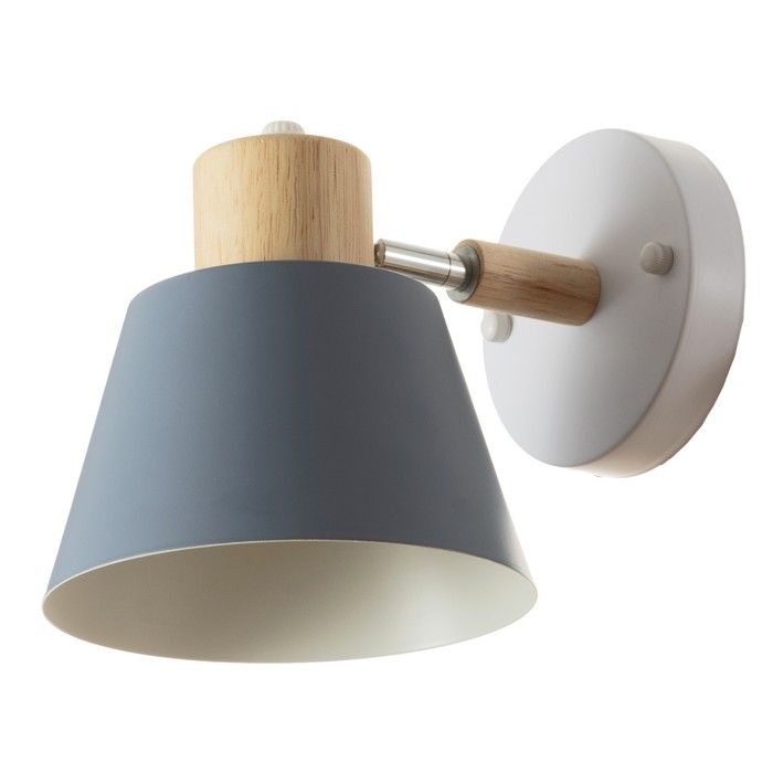 Спот Спот "Андерс" Е27 40Вт серый 17х20 см