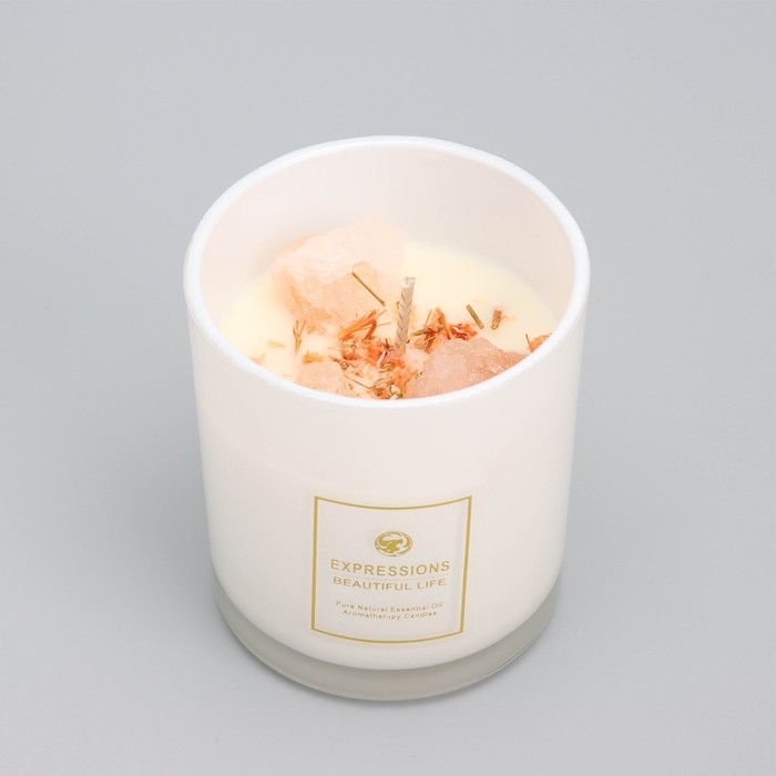 Свеча ароматическая  Свеча ароматическая "Scented Candle", английская груша и фрезия