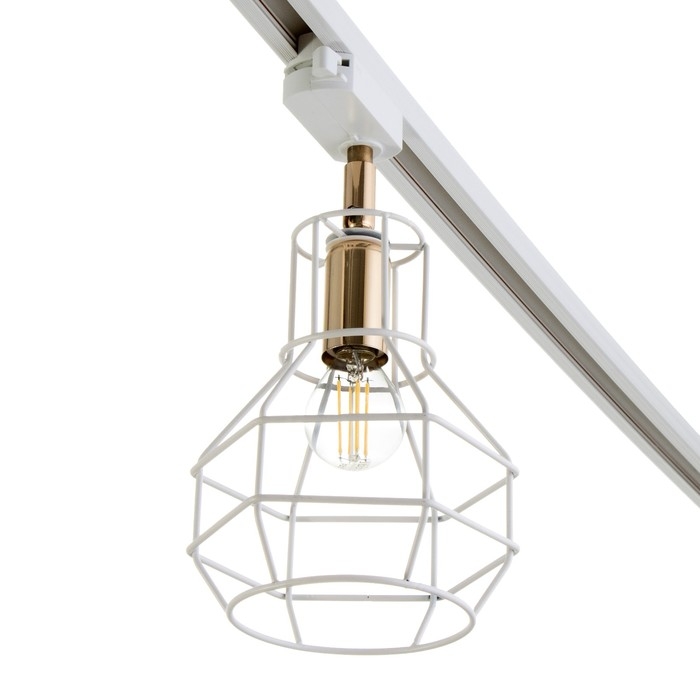 Светильник трековый Светильник трековый "Ортико" Е14 40Вт белый 20х14х13см