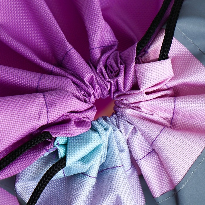 Мешок для обуви со светоотражающим элементом «Красотка» 30 х 40 см Мешок для обуви со светоотражающим элементом «Красотка» 30 х 40 см