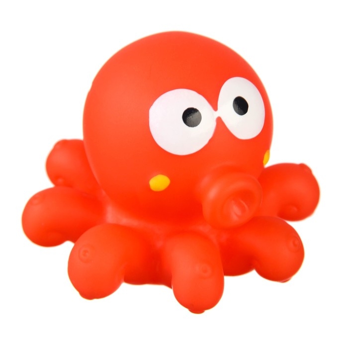 Набор резиновых игрушек для ванны «Малыши», с пищалкой, 4 шт, Крошка Я Набор резиновых игрушек для ванны «Малыши», с пищалкой, 4 шт, Крошка Я