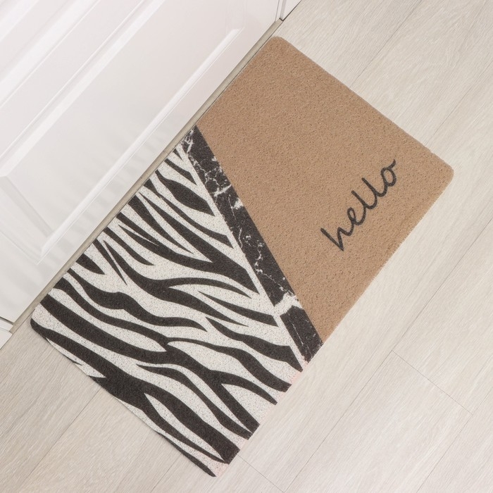 Коврик придверный Доляна «Мэнни», 48×78 см Коврик придверный Доляна «Мэнни», 48×78 см