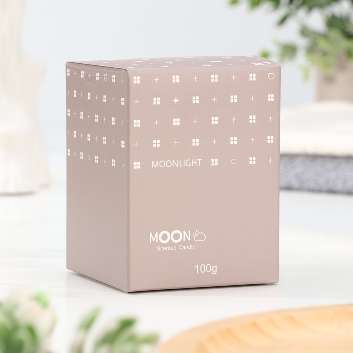 Свеча ароматическая в стакане  Свеча ароматическая в стакане "Moon", случайная встреча, малая