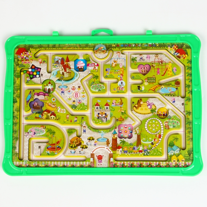 Игровой набор лабиринт «Летний парк», маркерная доска, 2 × 36 × 27,5 см Игровой набор лабиринт «Летний парк», маркерная доска, 2 × 36 × 27,5 см