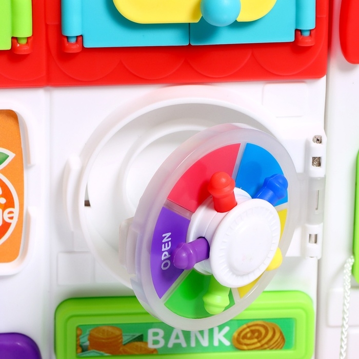 Развивающая игрушка детская «Бизиборд. Мишкин домик» Развивающая игрушка детская «Бизиборд. Мишкин домик»