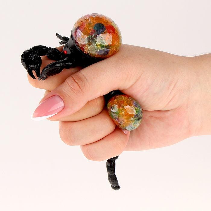 Хэллоуин. Антистресс сквиш мялка Зверушки мини«, в пакете, с гидрогелем, МИКС Хэллоуин. Антистресс сквиш мялка Зверушки мини«, в пакете, с гидрогелем, МИКС