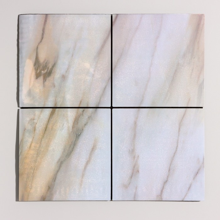 Панель самоклеящаяся 30*30см мягкая мрамор светлый Панель самоклеящаяся 30*30см мягкая мрамор светлый