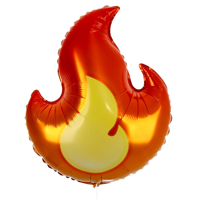 Шар фольгированный 28" &laquo;Огонь&raquo;