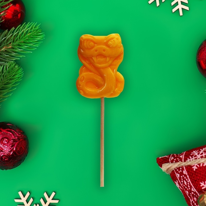 Новый год. Карамель леденцовая фигурная Sweet Ness "Символ года 2025", 30 г