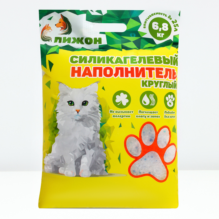 Наполнитель силикагелевый Наполнитель силикагелевый "Пижон", 25 л