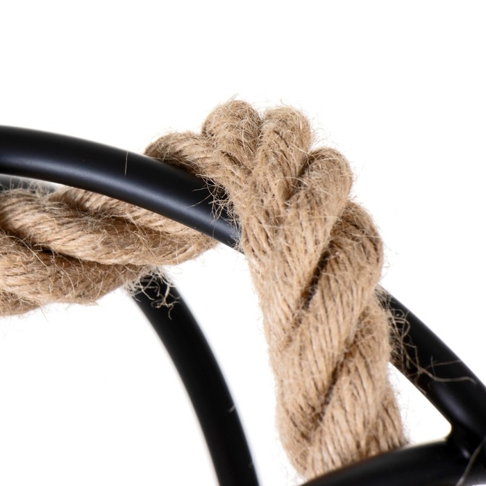 Светильник BayerLux "Глоба" Е27 40Вт черный 33х33х33-113см