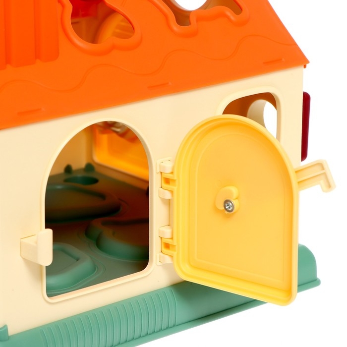 Сортер «Домик», 9 элементов Сортер «Домик», 9 элементов