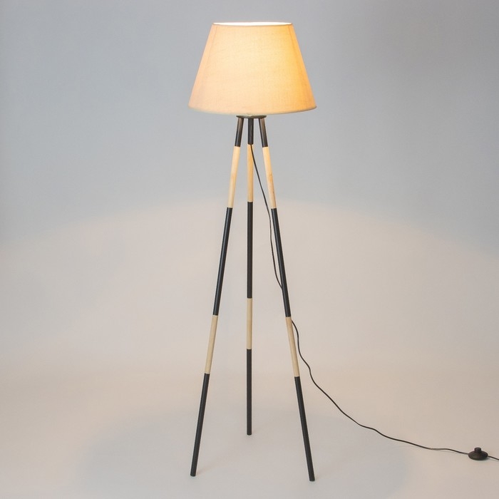 Торшер 19101/1 E27 40Вт черный