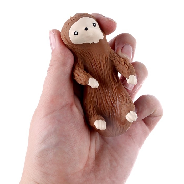 Мялка-тянучка «Ленивец» с песком Мялка-тянучка «Ленивец» с песком