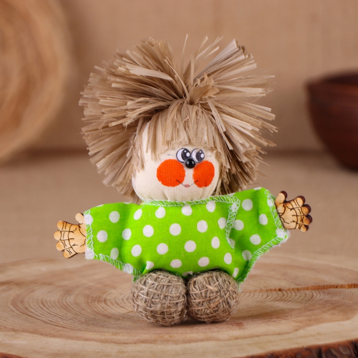 Оберег-домовой Оберег-домовой "Кузьма", малый, микс