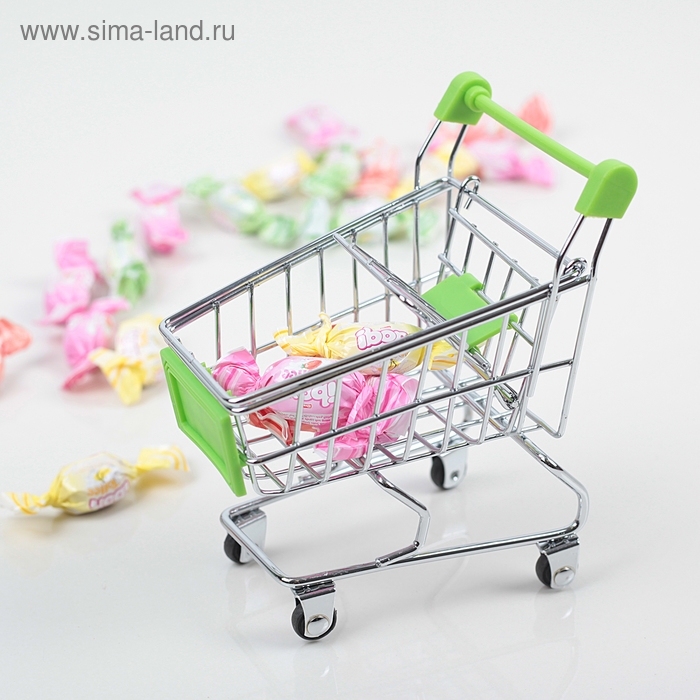 Корзина для мелочей Доляна, 12,5×8×11 см, цвет МИКС Корзина для мелочей Доляна, 12,5×8×11 см, цвет МИКС