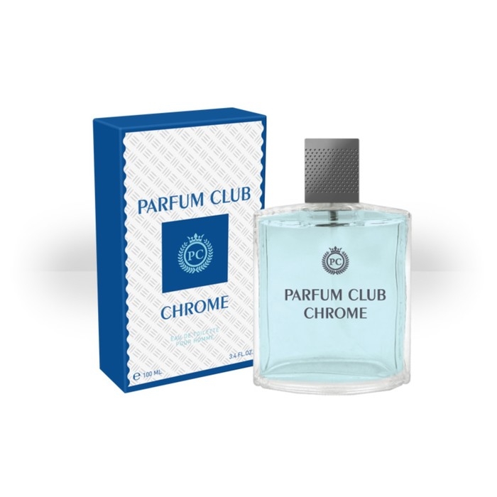 Туалетная вода мужская Parfum Club Chrome, 100 мл (по мотивам Chrome Azzaro (Azzaro) Туалетная вода мужская Parfum Club Chrome, 100 мл (по мотивам Chrome Azzaro (Azzaro)