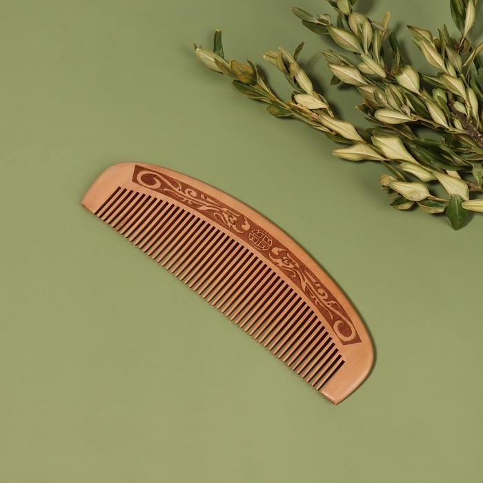 Расчёска - гребень, 17 × 5,2 см, цвет «тёмное дерево» Расчёска - гребень, 17 × 5,2 см, цвет «тёмное дерево»
