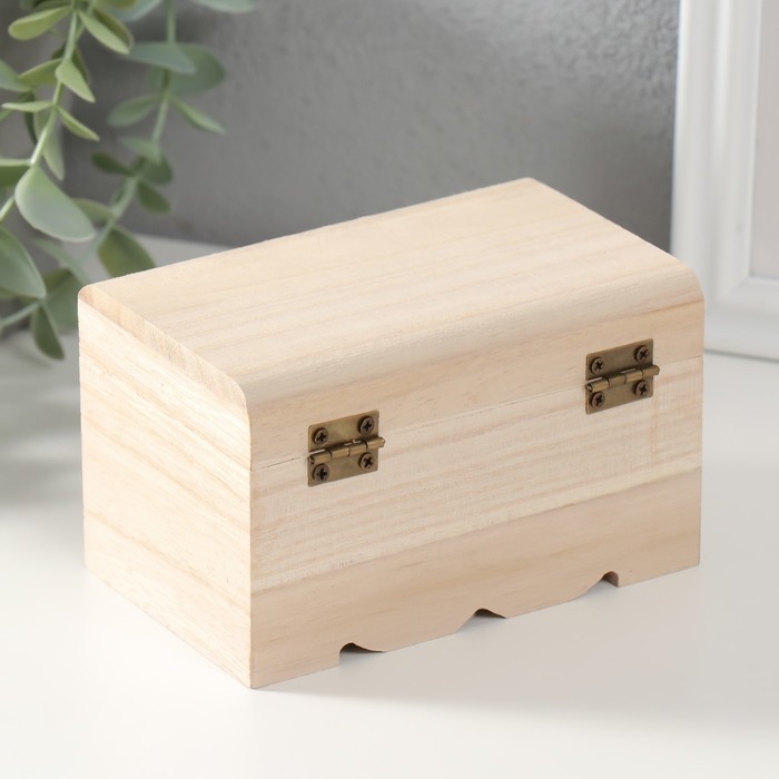 Шкатулка дерево под роспись 7,5х7,5х12 см Шкатулка дерево под роспись 7,5х7,5х12 см