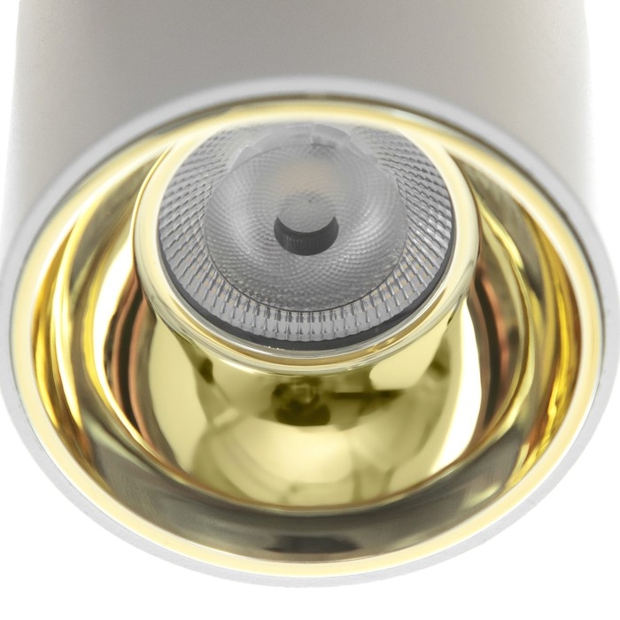 Светильник Светильник "Роллфи" LED 4000К 10Вт DIM220 IP54 белый золото 7,5х7,5х10см