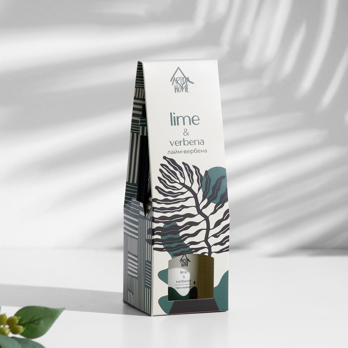 Диффузор ароматический Лайм и вербена 50 мл Диффузор ароматический Лайм и вербена 50 мл