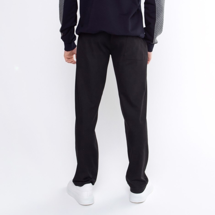 Брюки мужские, цвет черный, размер 50