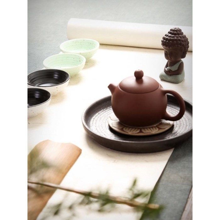 Фигурка Фигурка "Кудрявый Будда" 5х9см микс