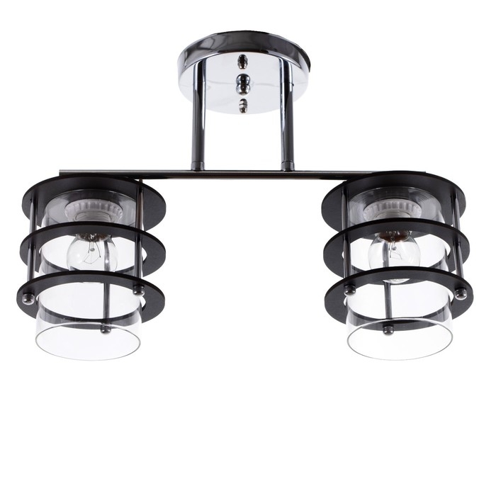 Люстра 1998/2 E27 60Вт хром 35х12х25 см BayerLux